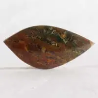 Pigeon blood agate E cabochon
