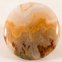 Prudent man agate A cabochon