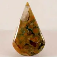 Rainforest jasper E cabochon