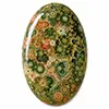 Our rainforest jasper cabochons