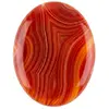 Our red agate cabochons