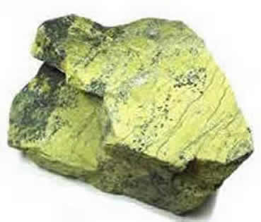 Natural serpentine stone and its healing properties