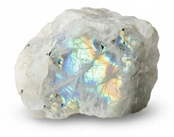 White labradorite (rainbow moonstone): history and healing properties