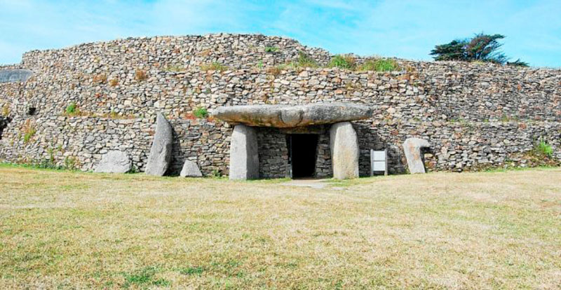 The cairn of Gavrinis