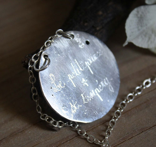 The Little Prince’s planet, Saint-Exupéry’s imaginative universe necklace in silver