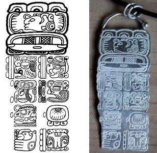 Maya Long Count glyphs