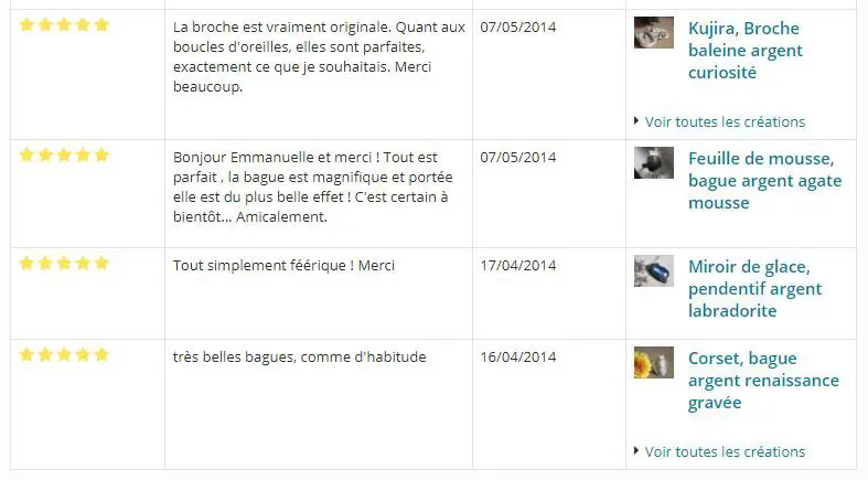 emmanuelleguyon shopping reviews