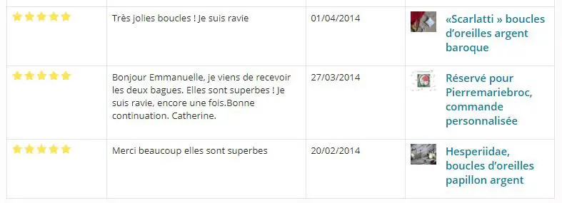Customer reviews Emmanuelleguyon