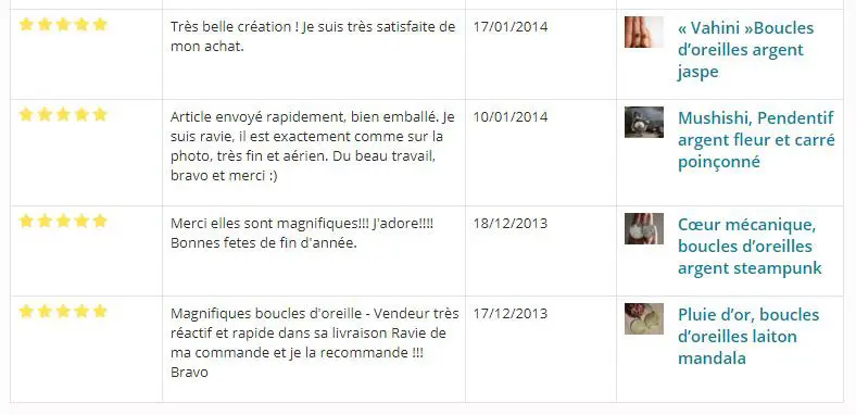 Customer rating emmanuelleguyon