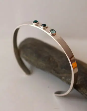 bracelet with zircon for December birthstone