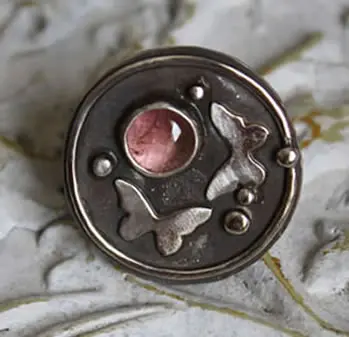 Tourmaline ring for october birthstone