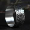 celtic Oak leaves ring