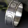 Celtic Phases of the moon ring