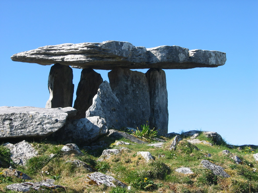 Cairn, a megalithic monument sacred since the Neolithic period