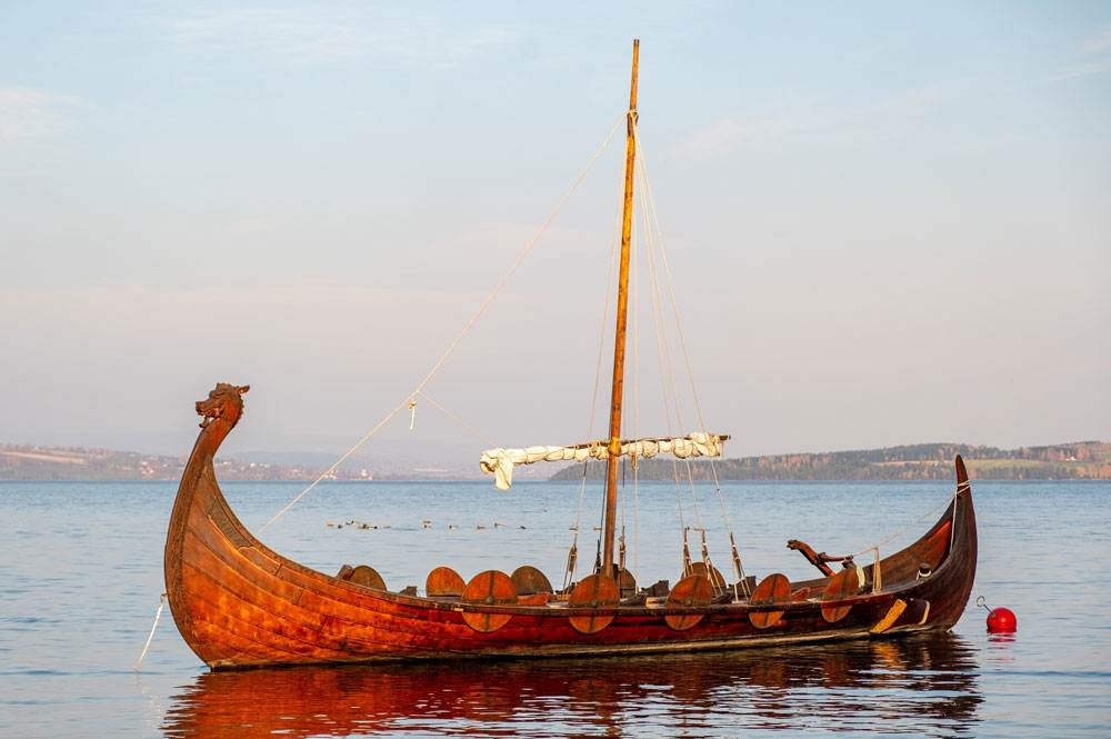Viking Longship, Nordic Adventurers and Warriors
