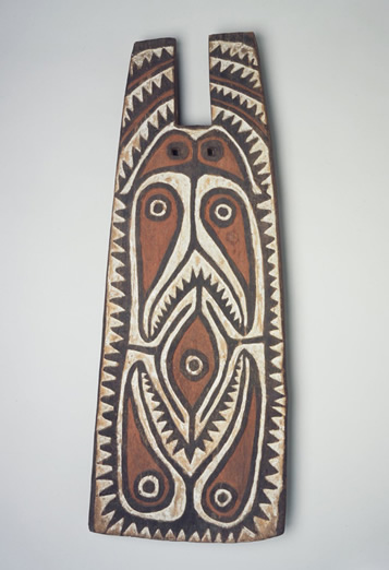 shield of Elema culture of the Gulf of Papua, Pacific island