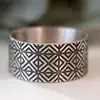 Japanese origami ring
