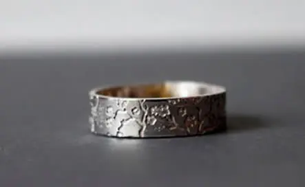 Japanese cherry blossom ring