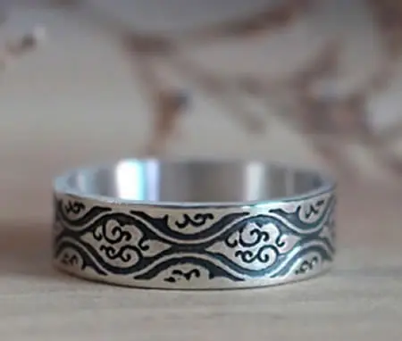 Japanese rising steam ring
