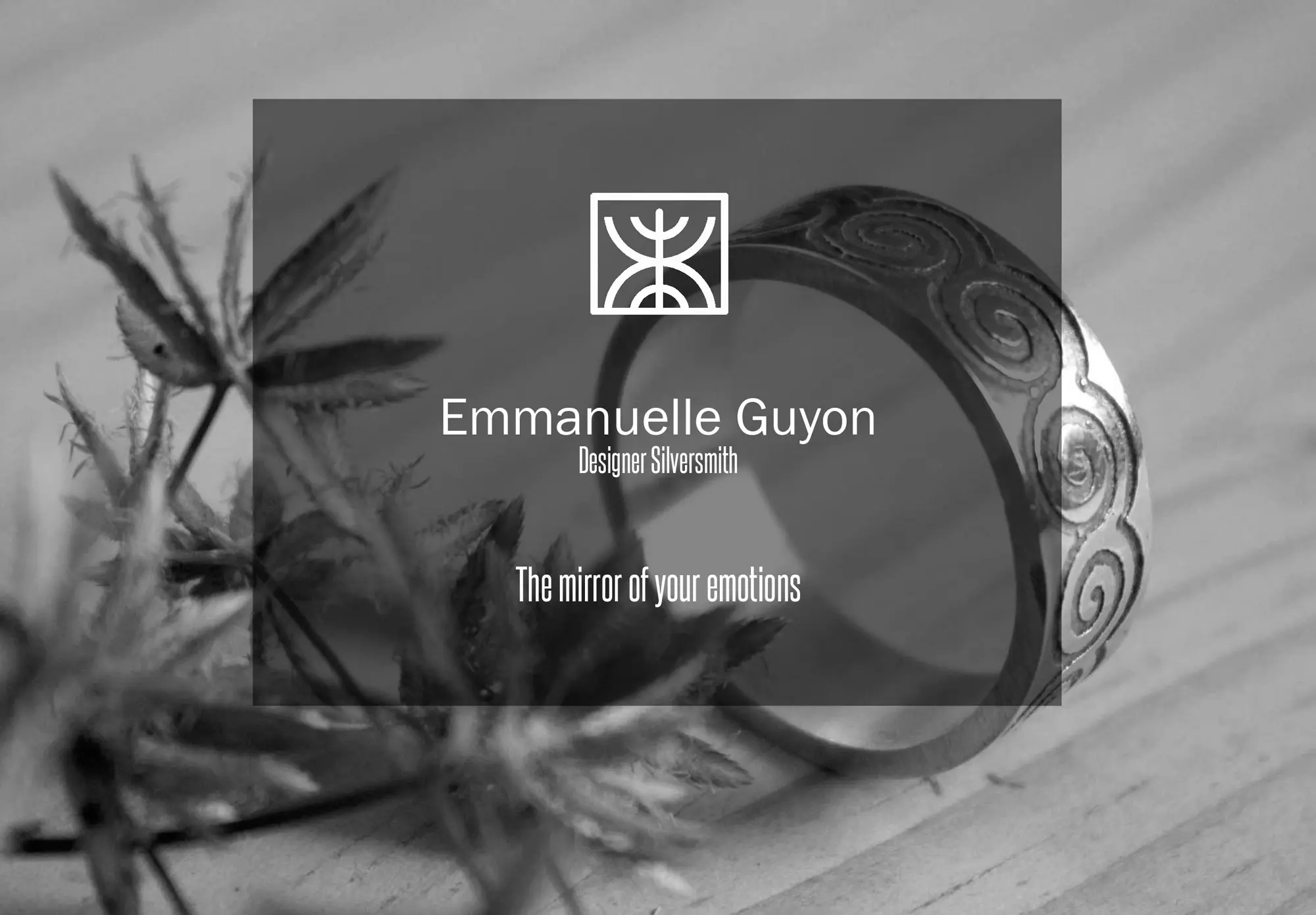 Emmanuelle Guyon artisan jewelry in 925 sterling silver