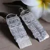 Mayan long count earrings