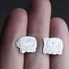 Maya calendar stud Tzolkin