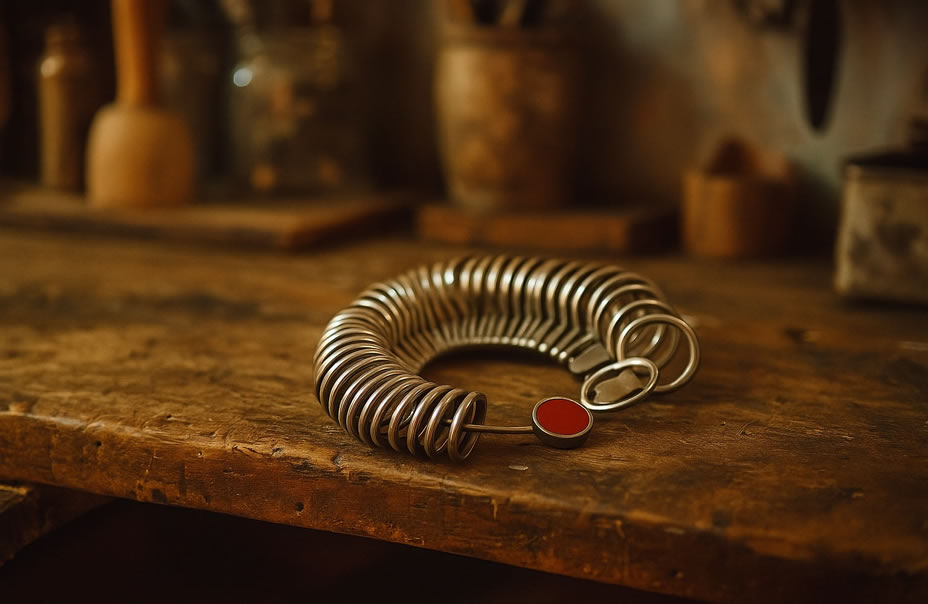 ring sizer to perfectly measure your finger size