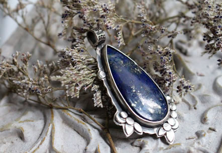 Inflorescence at Dusk pendant
