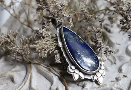 Inflorescence at Dusk pendant