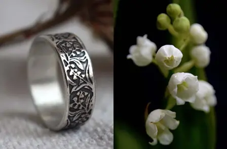 Lily of the Valley Ring
