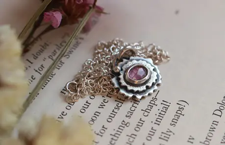 Pink Primrose Necklace