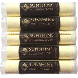 Polishing cloths jewelry cleaner tube silver brass gold copper